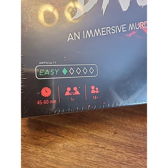 New Sealed Hunt A Killer Death At The Dive Bar Murder Mystery Board Game - Picture 3 of 3